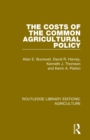 Image for The costs of the common agricultural policy