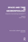 Image for Space and Time in Geomorphology
