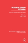 Image for Poems from Korea