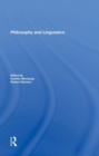 Image for Philosophy And Linguistics