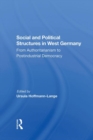 Image for Social And Political Structures In West Germany