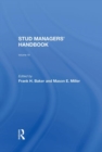 Image for Stud Managers&#39; Handbook, Vol. 19