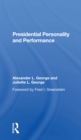 Image for Presidential personality and performance