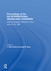Image for Proceedings of the XIV International Grassland Congress