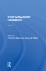 Image for Stud Managers&#39; Handbook, Vol. 19