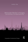 Image for Democratic Decline in Hungary : Law and Society in an Illiberal Democracy