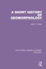 Image for A Short History of Geomorphology