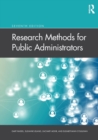 Image for Research Methods for Public Administrators