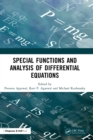 Image for Special Functions and Analysis of Differential Equations