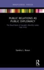 Image for Public relations as public diplomacy  : the Royal Bank of Canada&#39;s monthly letter, 1943-2003