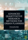 Image for Advanced Quantitative Research Methods for Urban Planners