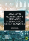 Image for Advanced quantitative research methods for urban planners
