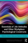 Image for Essentials of Job Attitudes and Other Workplace Psychological Constructs