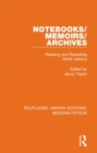 Image for Notebooks/Memoirs/Archives
