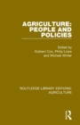 Image for Agriculture: People and Policies