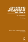 Image for Chaucer and the Making of English Poetry, Volume 2