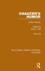Image for Chaucer&#39;s humor  : critical essays