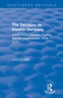 Image for The Decision to Disarm Germany