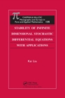 Image for Stability of Infinite Dimensional Stochastic Differential Equations with Applications