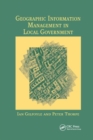 Image for Geographic Information Management in Local Government