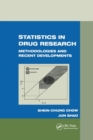 Image for Statistics in drug research  : methodologies and recent developments