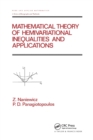 Image for Mathematical Theory of Hemivariational Inequalities and Applications