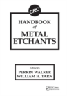 Image for CRC Handbook of Metal Etchants