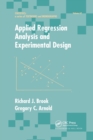 Image for Applied Regression Analysis and Experimental Design