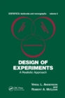 Image for Design of experiments  : a realistic approach