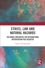 Image for Ethics, Law and Natural Hazards