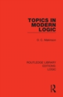 Image for Topics in modern logic