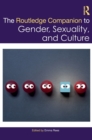 Image for The Routledge Companion to Gender, Sexuality and Culture