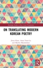 Image for On Translating Modern Korean Poetry