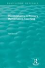 Image for Developments in primary mathematics teaching