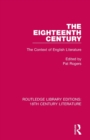 Image for The eighteenth century  : the context of English literature