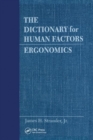 Image for The Dictionary for Human Factors/Ergonomics