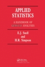 Image for Applied statistics  : handbook of GENSTAT analysis