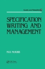 Image for Specification Writing and Management
