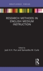 Image for Research Methods in English Medium Instruction