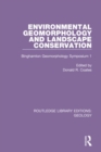 Image for Environmental geomorphology and landscape conservation  : Binghamton Geomorphology Symposium 1