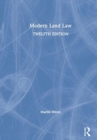 Image for Modern land law