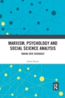 Image for Marxism, Psychology and Social Science Analysis