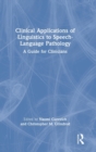 Image for Clinical Applications of Linguistics to Speech-Language Pathology