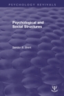 Image for Psychological and Social Structures