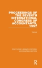 Image for Proceedings of the Seventh International Congress of Accountants, 1957
