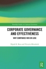 Image for Corporate Governance and Effectiveness