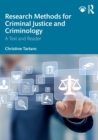 Image for Research Methods for Criminal Justice and Criminology