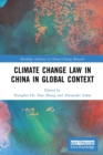 Image for Climate change law in China in global context