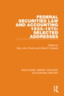 Image for Federal Securities Law and Accounting 1933-1970: Selected Addresses