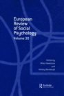 Image for European review of social psychologyVolume 30